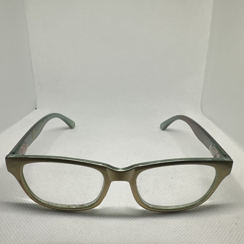 Joy Mangano JM New York Readers +3.50 Reading Glasses Gold Magnifier Womens